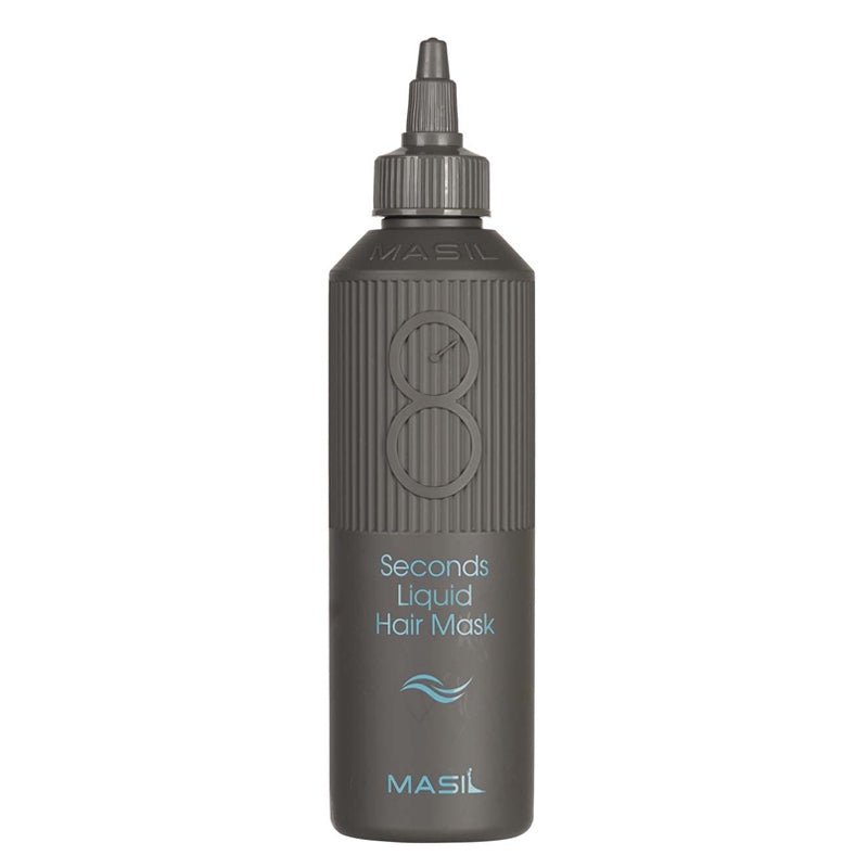 YABUKO 8 Seconds Liquid Hair Mask šķidruma matu maska, 200 ml, gluda un mitrināta matu kopšana, parādīts iepakojums.