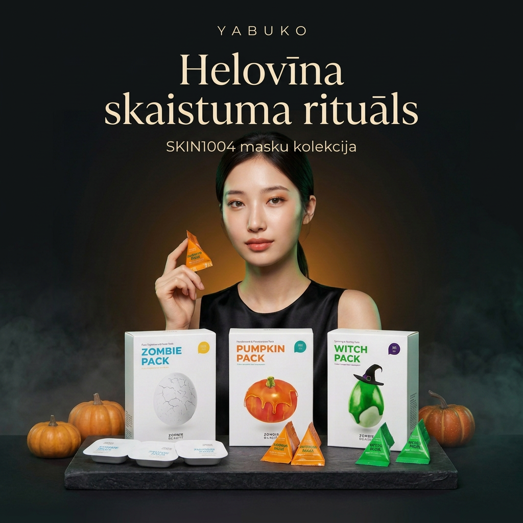 Kvadrātveida YABUKO Helovīna mobilais baneris