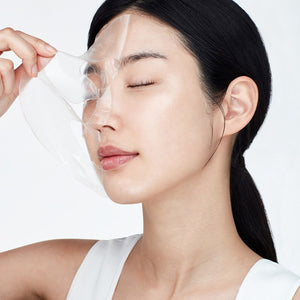 YABUKO BIODANCE Bio-Collagen Real Deep Mask sejas maska, mitrinoša un atjaunojoša ādas kopšanai, ar kolagēna sastāvdaļām.