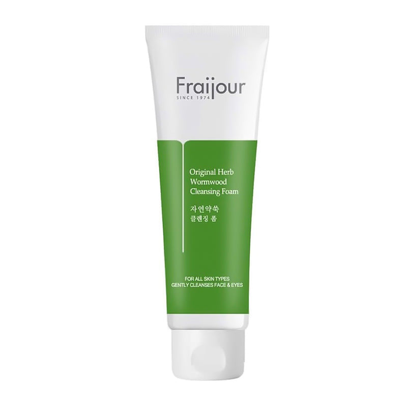 YABUKO Fraijour original herb vērmeļu ekstrakta sejas tīrīšanas putas 150 ml, dabīga attīroša sejas kopšana