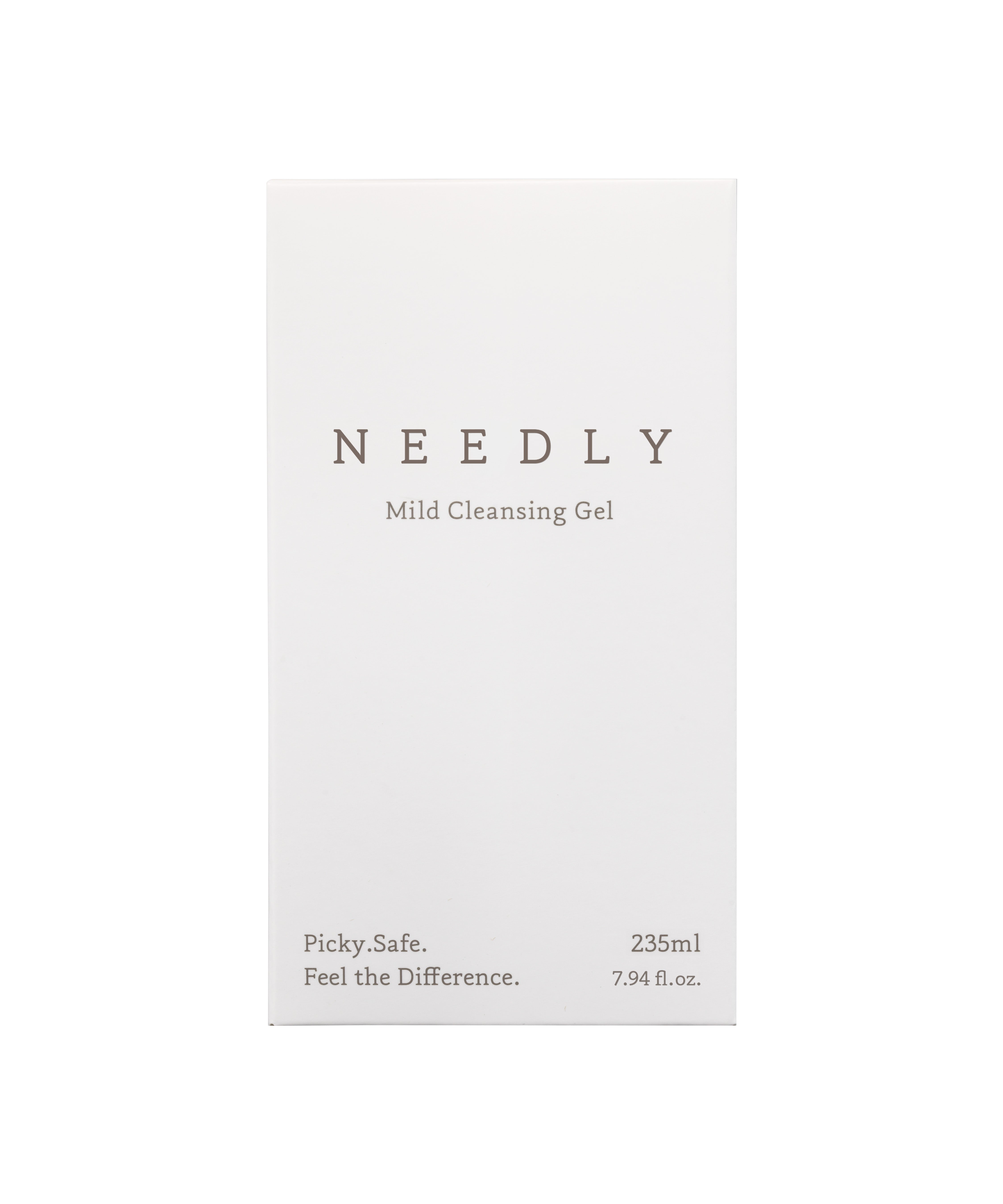 Maigs YABUKO Needly Mild Attīrošs Sejas Gels 235ml, piemērots ādas attīrīšanai ar plānu, vieglu tekstūru.