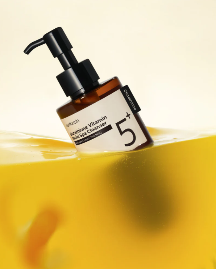 YABUKO Numbuzin No.5+ Glutathione C sejas līdzeklis, 200ml, attīrošs sejas mazgāšanas līdzeklis ar glutathionu un C vitamīnu