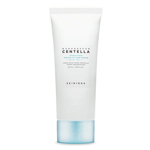 YABUKO SKIN1004 Centella Hyalu-Cica Water-Fit Saules Serums SPF50, 15ml, ar sastāvu no Centella un Hialuronskābes.