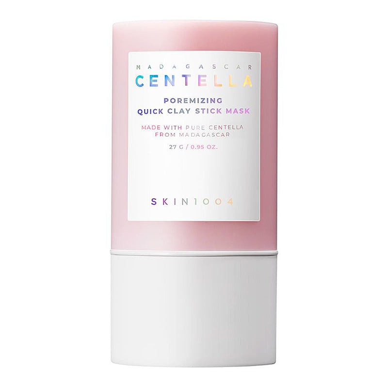 YABUKO SKIN1004 Madagaskaras Centella poru attīrošā māla maska stikla formā, 27g, poru attīrīšanai un ādas kopšanai