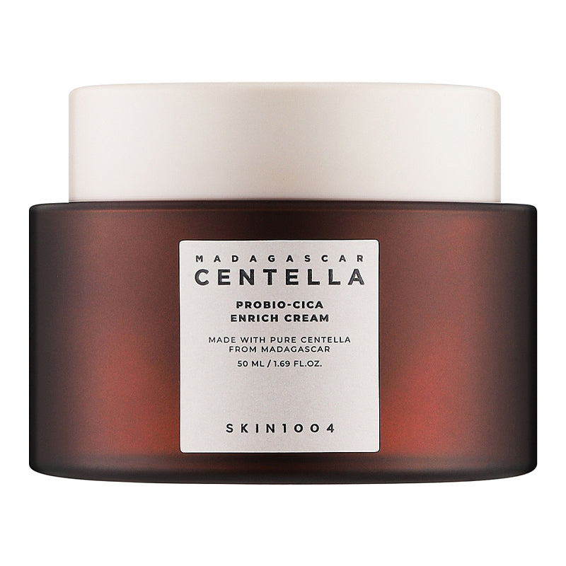 YABUKO SKIN1004 Centella Probio-Cica mitrinošs krēms ar probiotikām un centellu, 50 ml, uzsvars uz mitrināšanu un ādas atjaunošanu