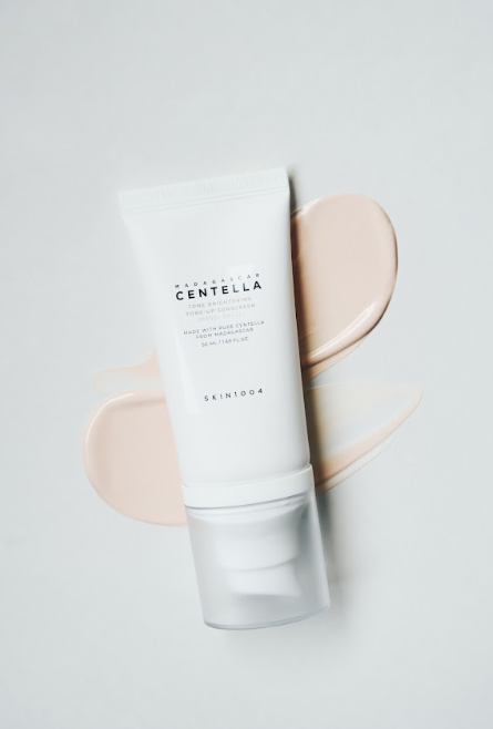YABUKO SKIN1004 Madagascar Centella Tone-Up saules krēms SPF50, 50ml, tonizējošs un izgaismojošs saules aizsargkrēms