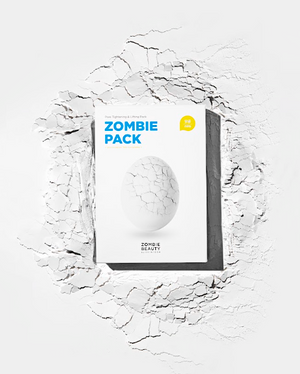 YABUKO Sejas liftinga masku komplekts SKIN1004 ZOMBIE PACK & ACTIVATOR, 8 maziem iepakojumiem ar 2 g katrā.